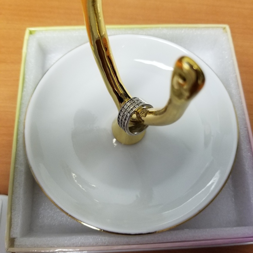 Ring dish holder